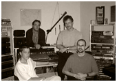 Dave, Hermann, Joachim und Sebastian